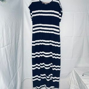SUMMER CLEARANCE 50% OFF! Maurices Blue & White Striped Maxi Dress